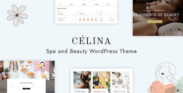 Célina - Spa and Beauty WordPress Theme 1.0.5
