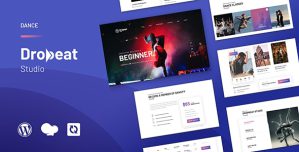 Dropbeat – Creative Dance Studio WordPress Theme