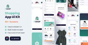 PiShop – Shopping App Figma UI Template