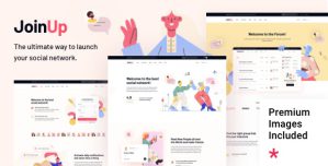 Join Up – BuddyPress Community Theme