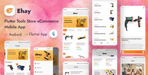 Ehay – Tools & Parts Store eCommerce Flutter App + Admin Dashboard