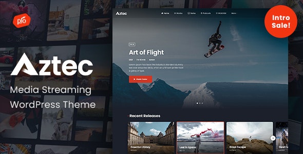 Aztec - Video Streaming Membership Theme 3.3