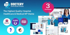 Doctery – Hospital and Healthcare WordPress Theme + RTL