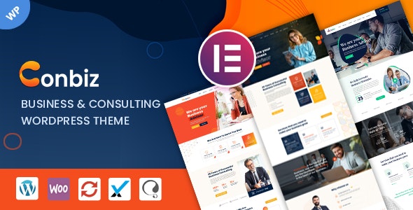 Conbiz – Business Consulting WordPress Theme