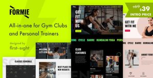 Formie — Personal Trainer Fitness Gym WordPress