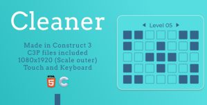 Cleaner – HTML5 Casual game