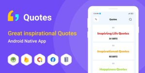 Great inspirational Quotes – Android (Kotlin)