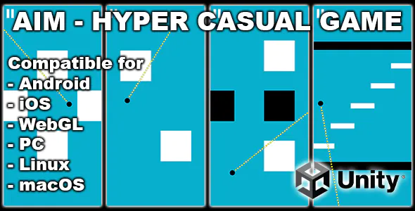 Aim - Hyper Casual Game (Unity + AdMob)