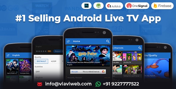 Android Live TV ( TV Streaming, Movies, Web Series, TV Shows Originals)