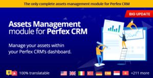 Assets Management module for Perfex CRM – Organize company and client assets 1.1.0c