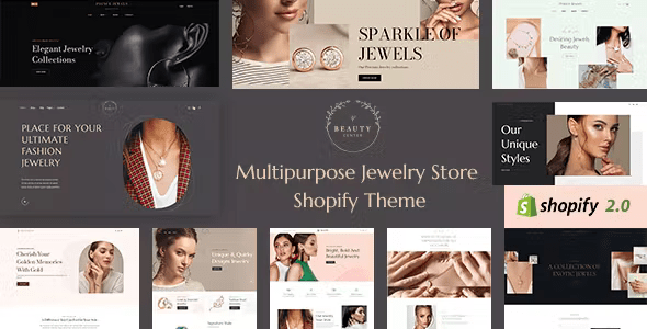Beauty Center - Jewelry Store Shopify Theme