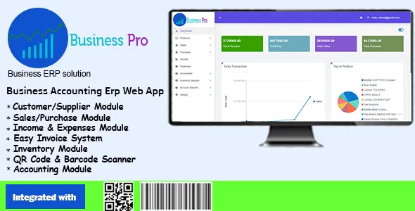 Business Pro - Accounting amp; Inventory / Product / Shop / Company Management