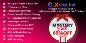 XeroChat – Best Multichannel Marketing Application (SaaS Platform) 7.1 [Extended License]