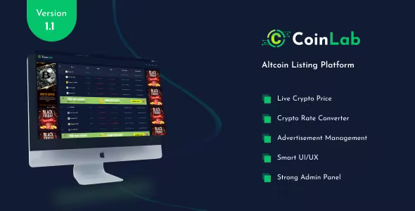 CoinLab - Altcoin Listing Platform 1.2