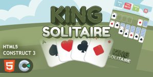 King Solitaire HTML5 Construct 3 Game