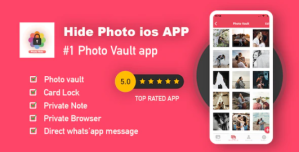 Hide Photo – Gallery vault – iOS Swift App Source Code