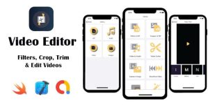 Video Editor – Filters, Crop, Trim & Edit Videos | Google AdMob | iOS Source Code