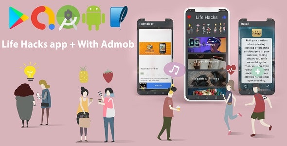 Life Hacks app - Daily Tips for your Life + With Admob