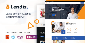 Lendiz – Loan  Funding Agency WordPress Theme