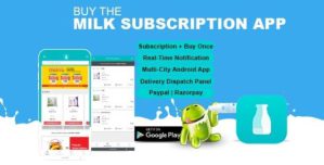 Milk, Water & Vegetable Subscription Android App | Wallet based Model like Milkbasket