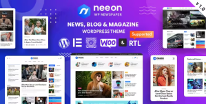 Neeon – WordPress News Magazine Theme 3.0.2