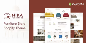 Nika – Modern Furniture Responsive Shopify Theme