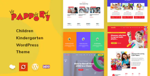 Pappory – Children Kindergarten WordPress Theme