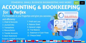 Accounting and Bookkeeping module for Perfex CRM