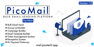 PicoMail – Bulk Email Sending Platform
