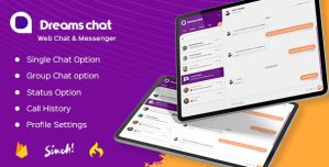 DreamsChat – WhatsApp Clone – Native Android App with Firebase Realtime Chat Agora for Call