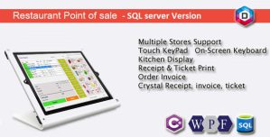 Restaurant Point of Sale – Rest POS – C# WPF SQL