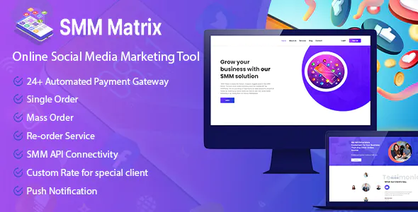 SMM Matrix - Social Media Marketing Tool 3.2