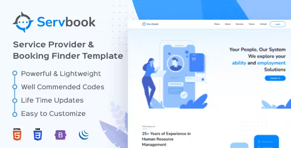 Servbook - Simple Appointment Booking Script 1.0.7