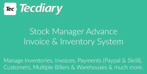 Stock Manager Advance (Invoice  Inventory System)