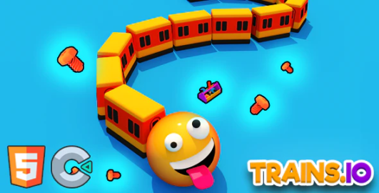 Trains.io 3D - (HTML5 Game - Construct 3)