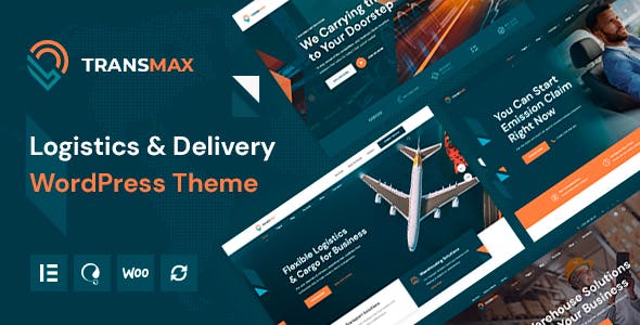 Transmax - Logistics Delivery Company WordPress Theme 1.0.17