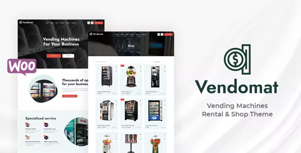 Vendomat - Vending Machines WooCommerce Theme 1.1