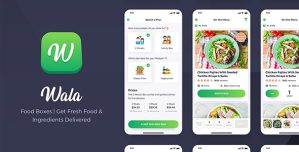 Wala – Food  Delivery React Native App Template