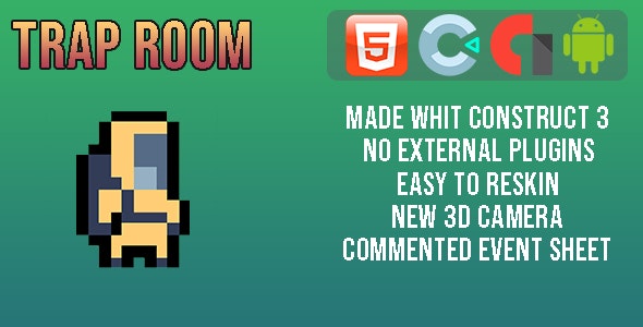 Trap Room - Template for Construct 3