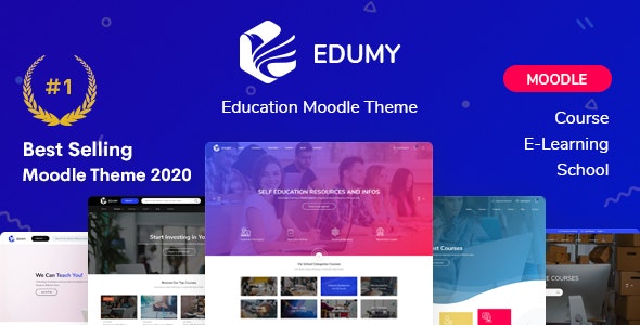 Edumy - Premium Moodle LMS Theme 4.0.4