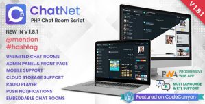 ChatNet – PHP Chat Room  Private Chat Script