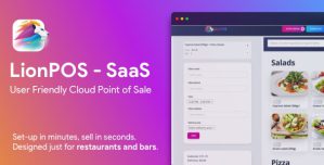 Lion POS – SaaS Point Of Sale Script for Restaurants and Bars with floor plan
