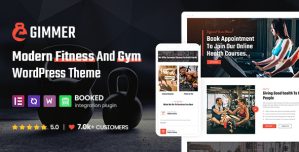 Gimmer – Fitness & Gym WordPress Theme