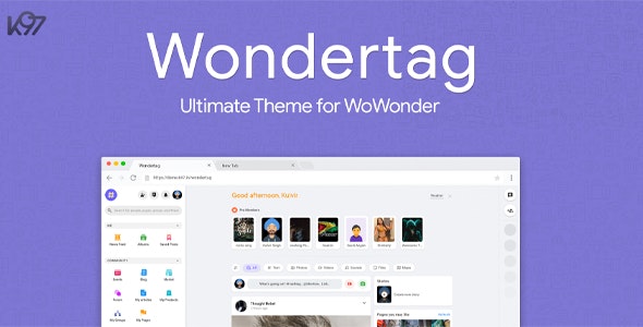 Wondertag - The Ultimate WoWonder Theme 2.9