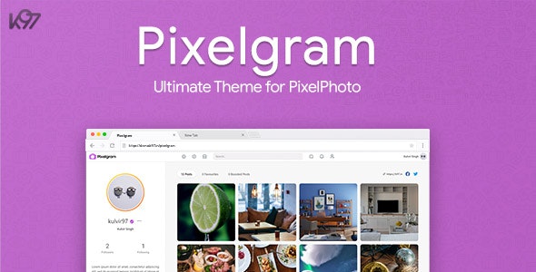 Pixelgram - The Ultimate PixelPhoto Theme 1.6