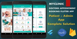 Doctor + Patient Appointment Booking App | Complete Solution | Flutter | Myclinic V7.0