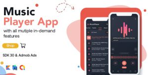 Music Player – Android App with – Admob Ads