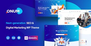 Onum – SEO  Marketing Elementor WordPress Theme