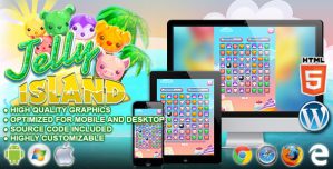 Jelly Island – HTML5 Matching Game