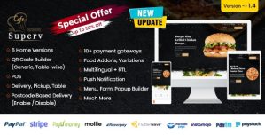 Superv – Restaurant Website Management with QR Code Menu